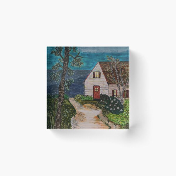 Minnesota Spring Acrylic Block