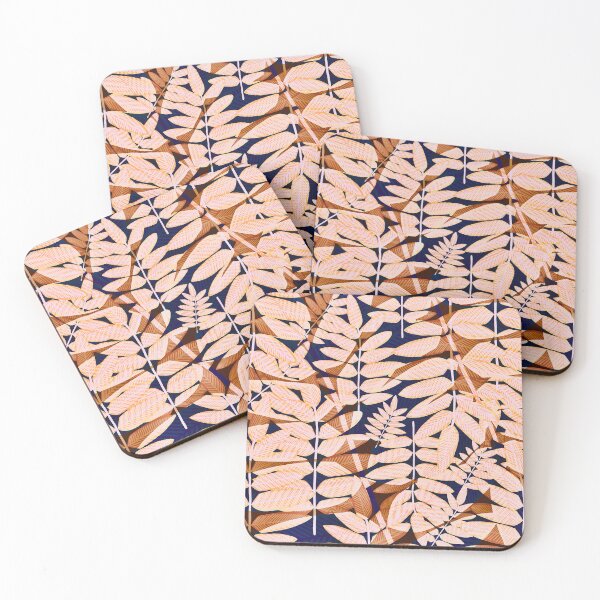 Item preview, Modular angular navy light shadow abstract art. designed and sold by Meteryards.