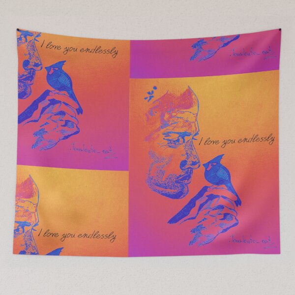 Item preview, I love you  endlessly. designed and sold by Tourloutoart24.