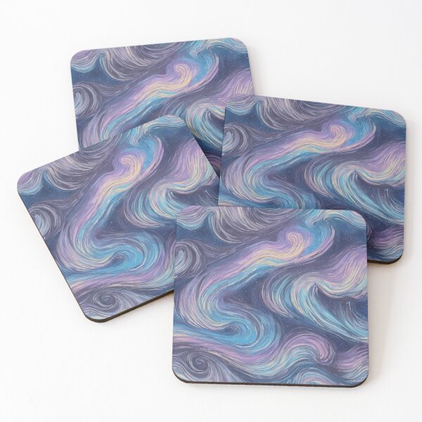 Item preview, Luminous Veil: Ethereal Aurora Borealis Abstract Art designed and sold by thejoyker1986.