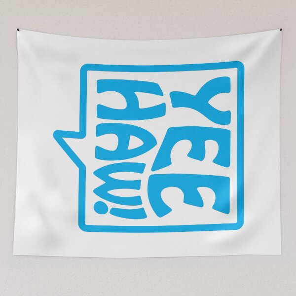 Item preview, Yee-Haw! - Talking Shirt (Blue) designed and sold by Justin Ellis.