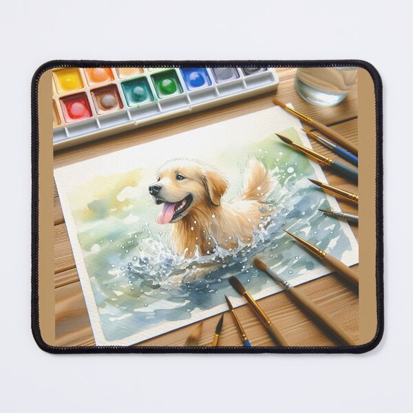 Item preview, Radiant Golden Retriever Portrait designed and sold by PawspectCreate.