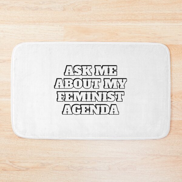 Item preview,  Ask me about my feminist agenda designed and sold by Inspirationmotivation.