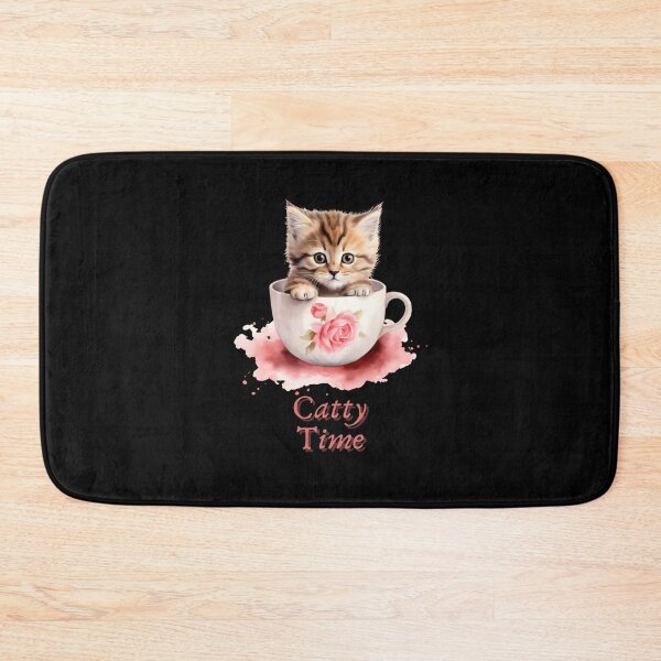 Item preview, Catty Time designed and sold by RedStormCrafts.