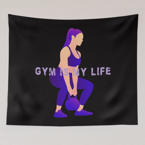 Item preview, Love sport- Gym is my life designed and sold by Miluna1104.