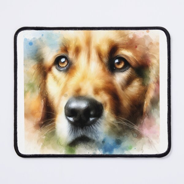 Item preview, Playful Golden Retriever Illustration designed and sold by PawspectCreate.