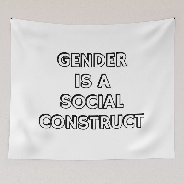 Item preview, Gender Is A Social Construct    designed and sold by Inspirationmotivation.