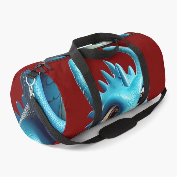 Item preview, Blue dragon smiling, showcasing detailed, colorful scales.” designed and sold by ArtComixHaven.