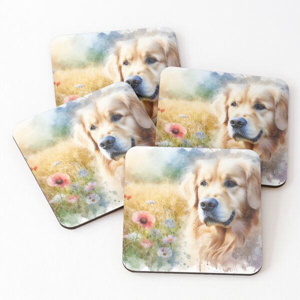 Item preview, Golden Retriever Artistry designed and sold by PawspectCreate.