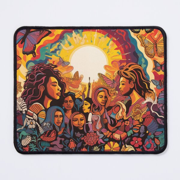 Item preview, Harmony and Unity - Vibrant World Peace Women's designed and sold by ElLocoMus.