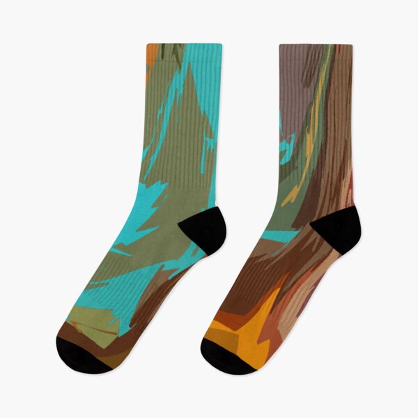Item preview, Abstract Mountain Trees Landscape designed and sold by Carlo Varo.