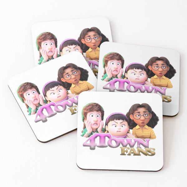 Item preview, Whimsical 4 Town Fans Delight – A Colorful Tribute to Turning Red designed and sold by ironpalette.