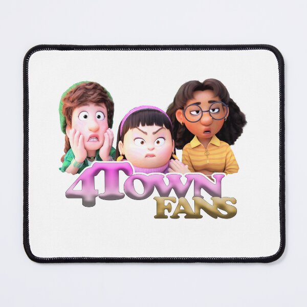 Item preview, Whimsical 4 Town Fans Delight – A Colorful Tribute to Turning Red designed and sold by ironpalette.