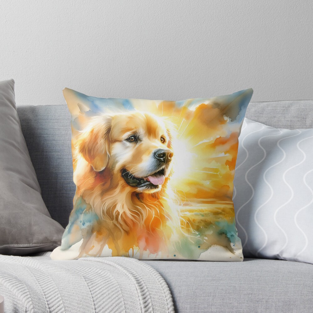 Item preview, Throw Pillow designed and sold by PawspectCreate.