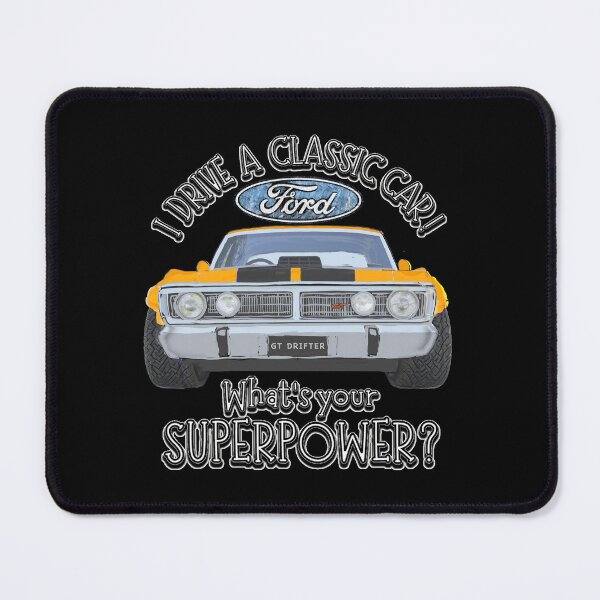 Item preview, Falcon GT Drifter - I DRIVE A CLASSIC CAR, whats your SuperPower? designed and sold by Michael van der Hoorn.