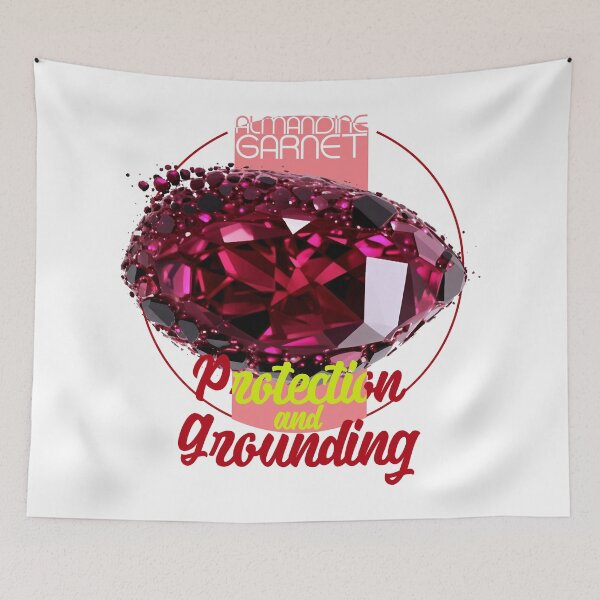 Item preview, Almandine Garnet Power: Protection From Within designed and sold by paintnprint.