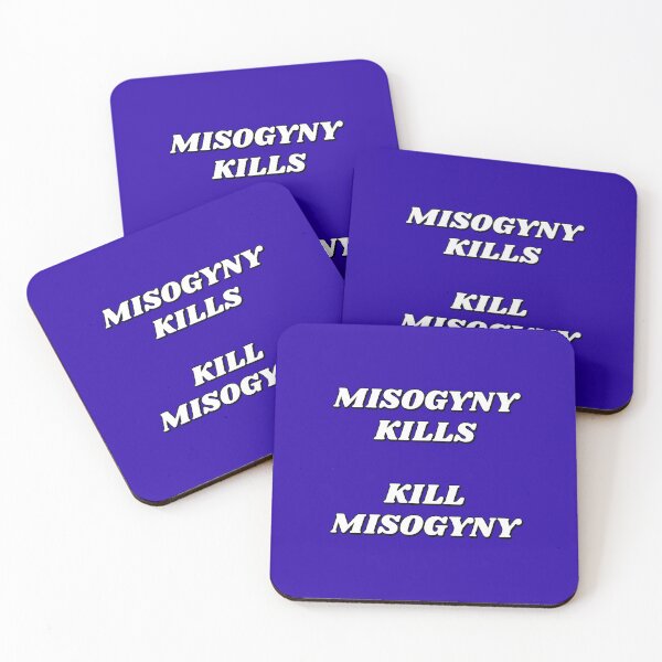 Item preview, Misogyny Kills - Kill Misogyny - Feminist Slogans - Womens Day designed and sold by Inspirationmotivation.