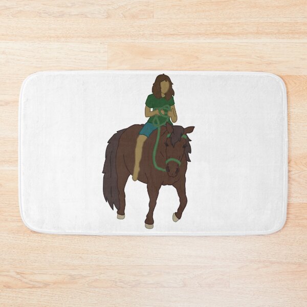 Item preview, Girl Riding Bareback on Horse designed and sold by Abby Art Studio.