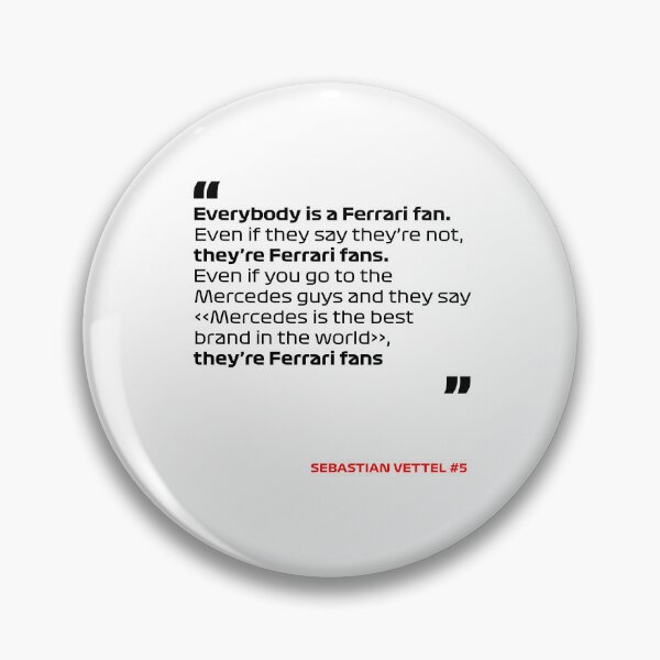 Item preview, Everybody is a Ferrari fan #5 - Sebastian Vettel #5 designed and sold by andreanastasio.