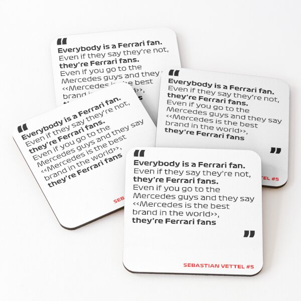 Item preview, Everybody is a Ferrari fan #5 - Sebastian Vettel #5 designed and sold by andreanastasio.
