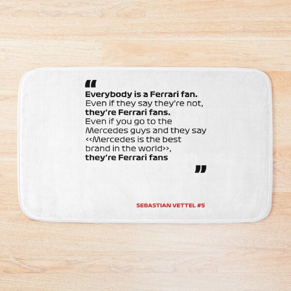 Item preview, Everybody is a Ferrari fan #5 - Sebastian Vettel #5 designed and sold by andreanastasio.