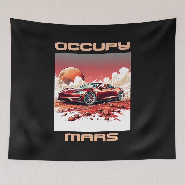 Item preview, spacex occupy mars designed and sold by TEEJAMBOREE.
