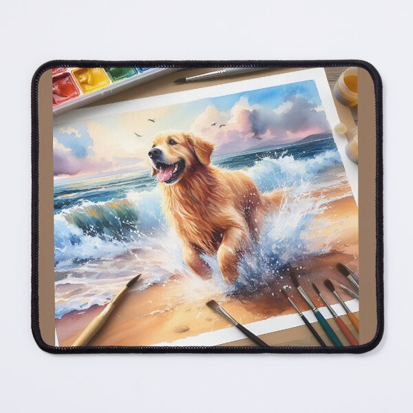 Item preview, Captivating Golden Retriever Portrait designed and sold by PawspectCreate.