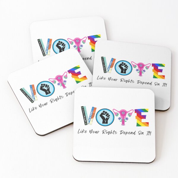 Item preview, Vote Like Your Rights Depend On It Lgt Bkgd designed and sold by edesignprints.