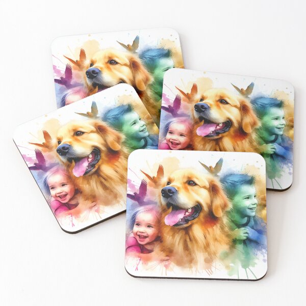 Item preview, Vibrant Watercolor Joy designed and sold by PawspectCreate.