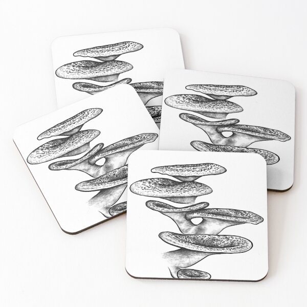 Item preview, Dryad’s Saddle Mushroom Cluster designed and sold by StephCarrDesign.