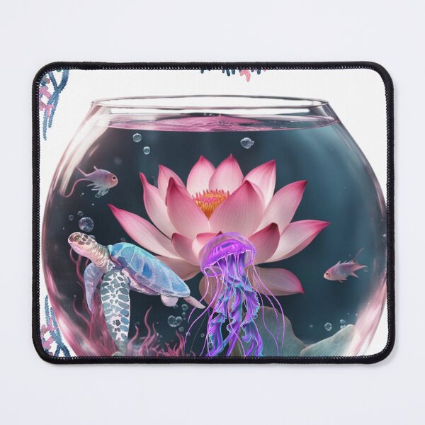Item preview, Fish Bowl Turtle,Jellyfish designed and sold by SLDB.
