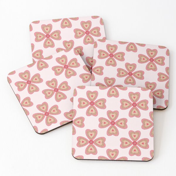 Item preview, Heartfelt Cookie Blooms Larger Scale Repeat Pattern designed and sold by Katie Stearns.