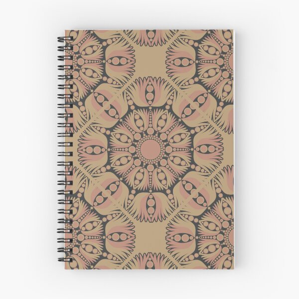 Item preview, Mindful Lotus Royal Circle Dot Mandala Diamond Tile Pattern designed and sold by Triplicate Limited.