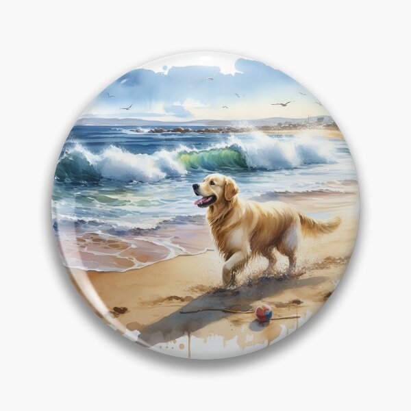 Artikelvorschau, Das Wesen des Golden Retrievers zum Ausdruck bringen. entworfen und verkauft von PawspectCreate.