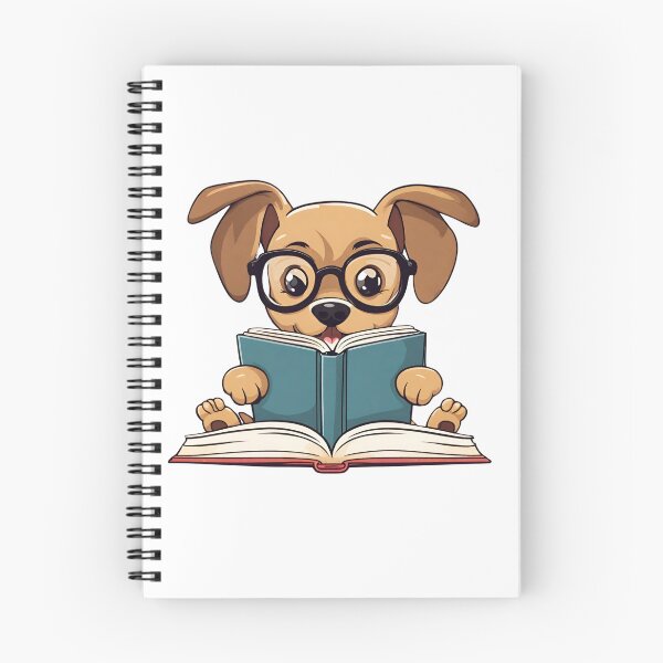 Item preview, Dog Reading A Book designed and sold by Majestic Paws.