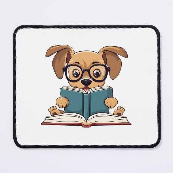 Item preview, Dog Reading A Book designed and sold by Majestic Paws.