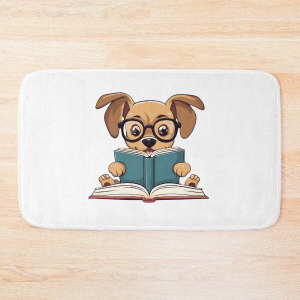 Item preview, Dog Reading A Book designed and sold by Majestic Paws.