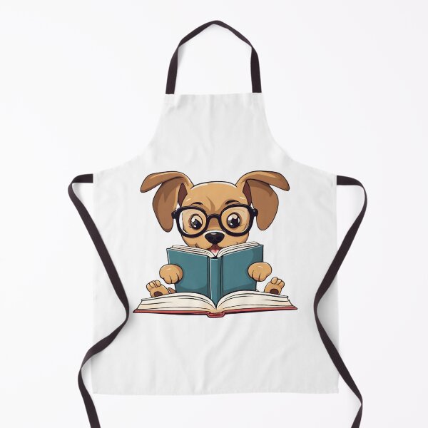 Item preview, Dog Reading A Book designed and sold by Majestic Paws.
