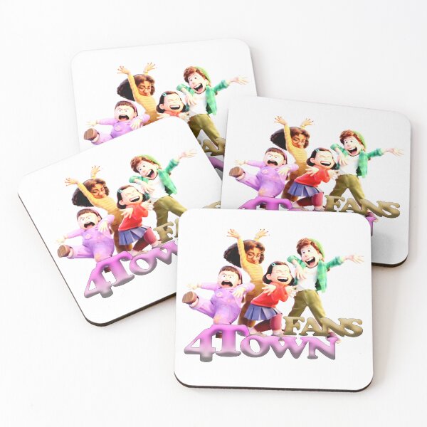 Item preview, Whimsical 4 Town Fans Delight – A Colorful Tribute to Turning Red designed and sold by ironpalette.