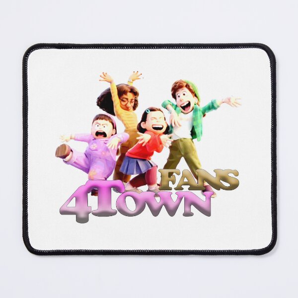 Item preview, Whimsical 4 Town Fans Delight – A Colorful Tribute to Turning Red designed and sold by ironpalette.