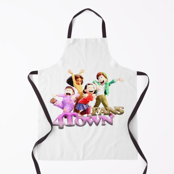 Item preview, Whimsical 4 Town Fans Delight – A Colorful Tribute to Turning Red designed and sold by ironpalette.