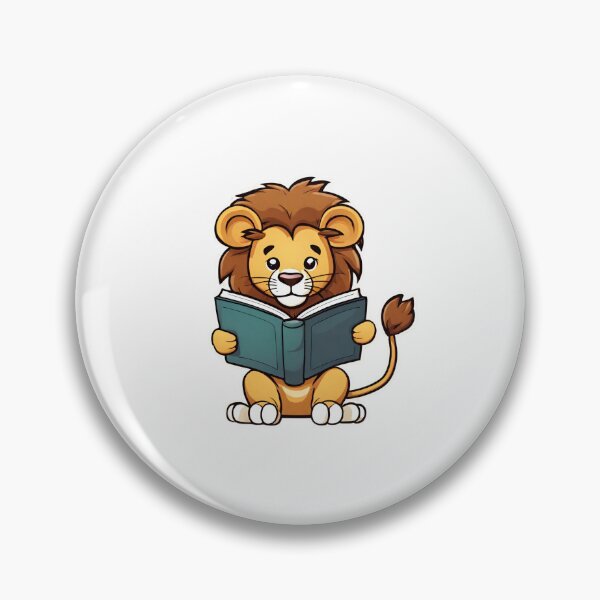 Item preview, Lion Reading A Book designed and sold by Majestic Paws.