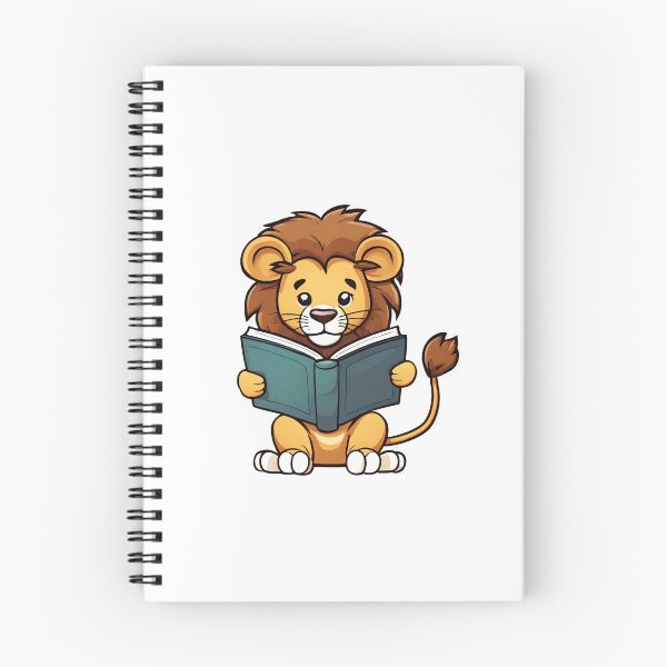 Item preview, Lion Reading A Book designed and sold by Majestic Paws.