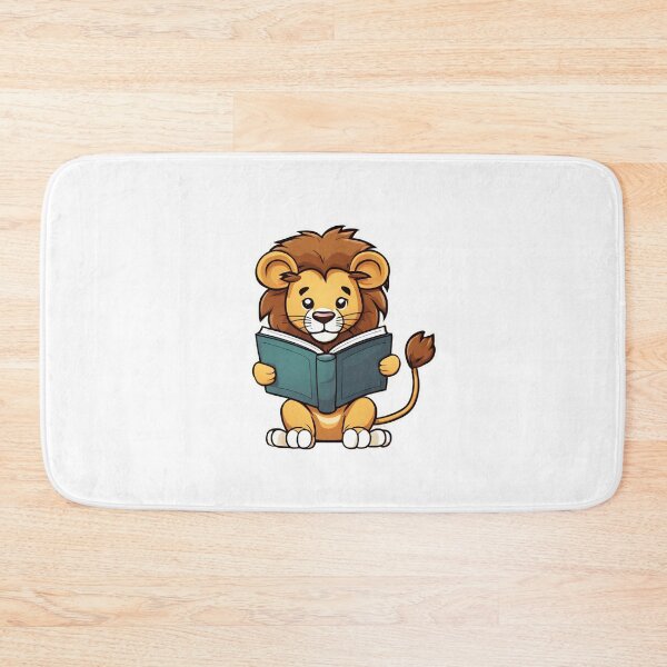 Item preview, Lion Reading A Book designed and sold by Majestic Paws.
