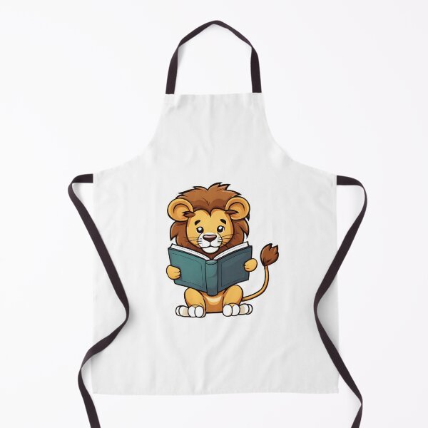 Item preview, Lion Reading A Book designed and sold by Majestic Paws.