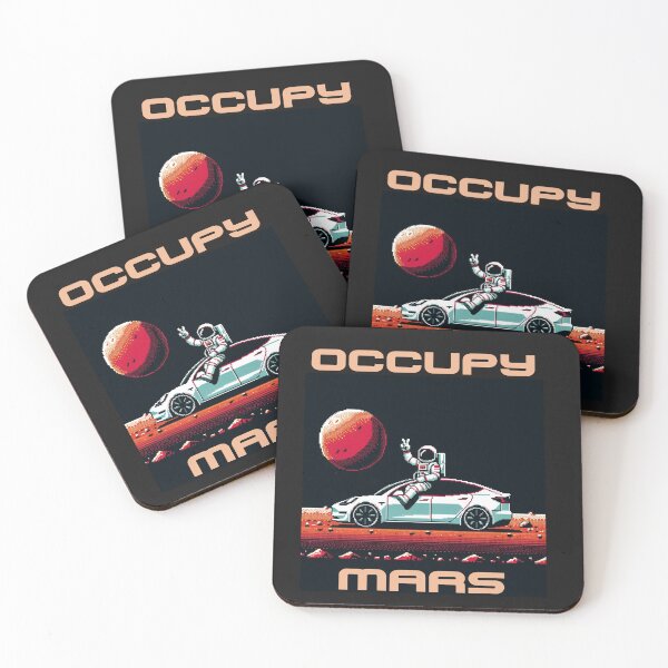 Item preview, spacex occupy mars designed and sold by TEEJAMBOREE.