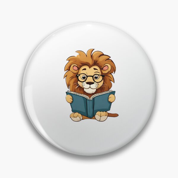 Item preview, Lion Reading A Book designed and sold by Majestic Paws.