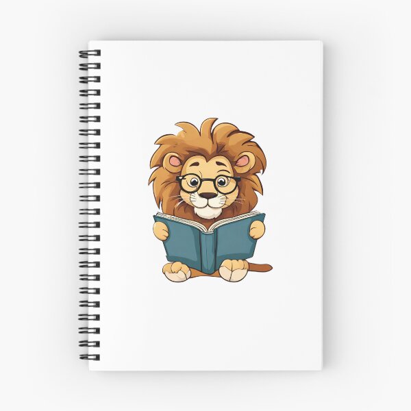 Item preview, Lion Reading A Book designed and sold by Majestic Paws.