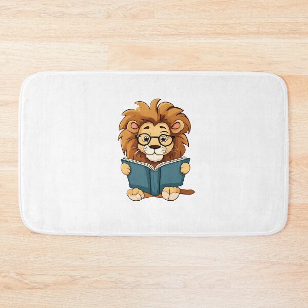 Item preview, Lion Reading A Book designed and sold by Majestic Paws.