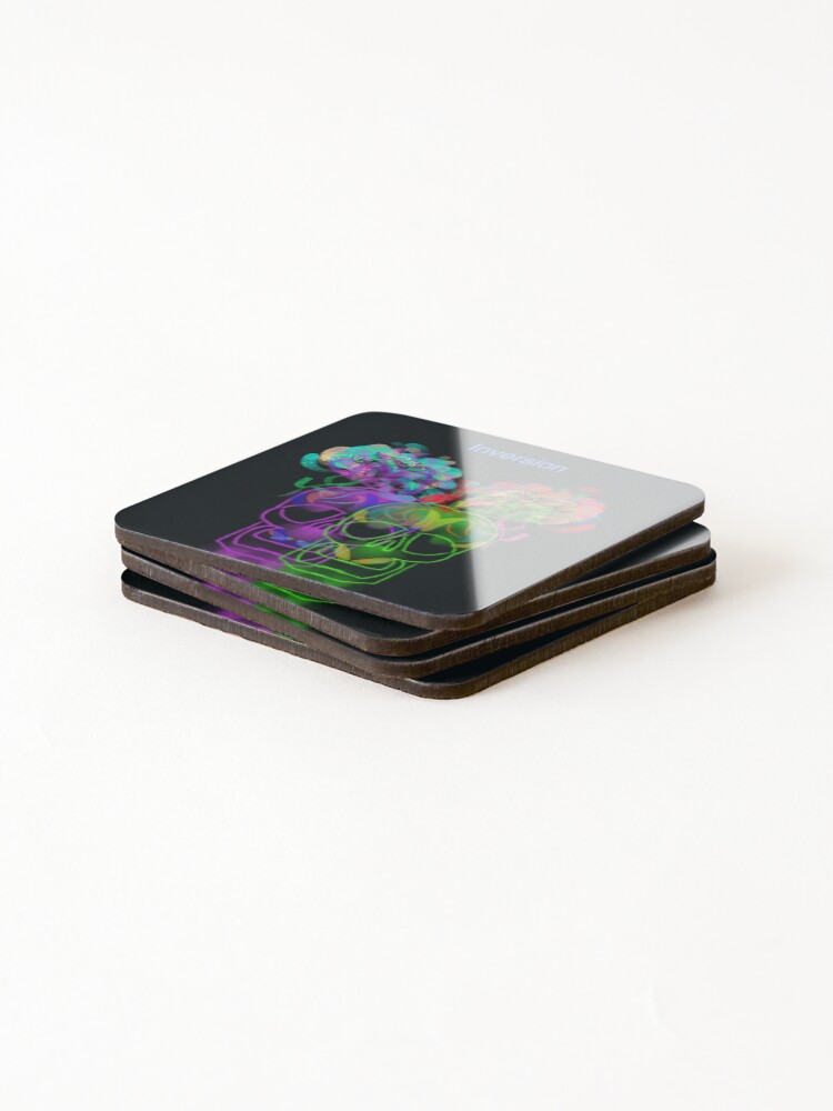 Thumbnail 4 of 5, Coasters (Set of 4), Inversion designed and sold by Gatorbrain.